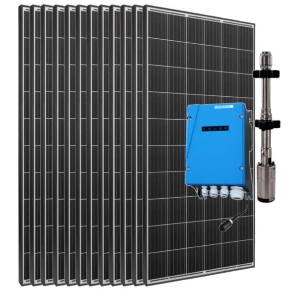 Kit pompe solaire de surface , PS2-150 BOOST-125 165Wc 12V