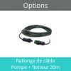 Rallonge de câble pompe+ flotteur 20m